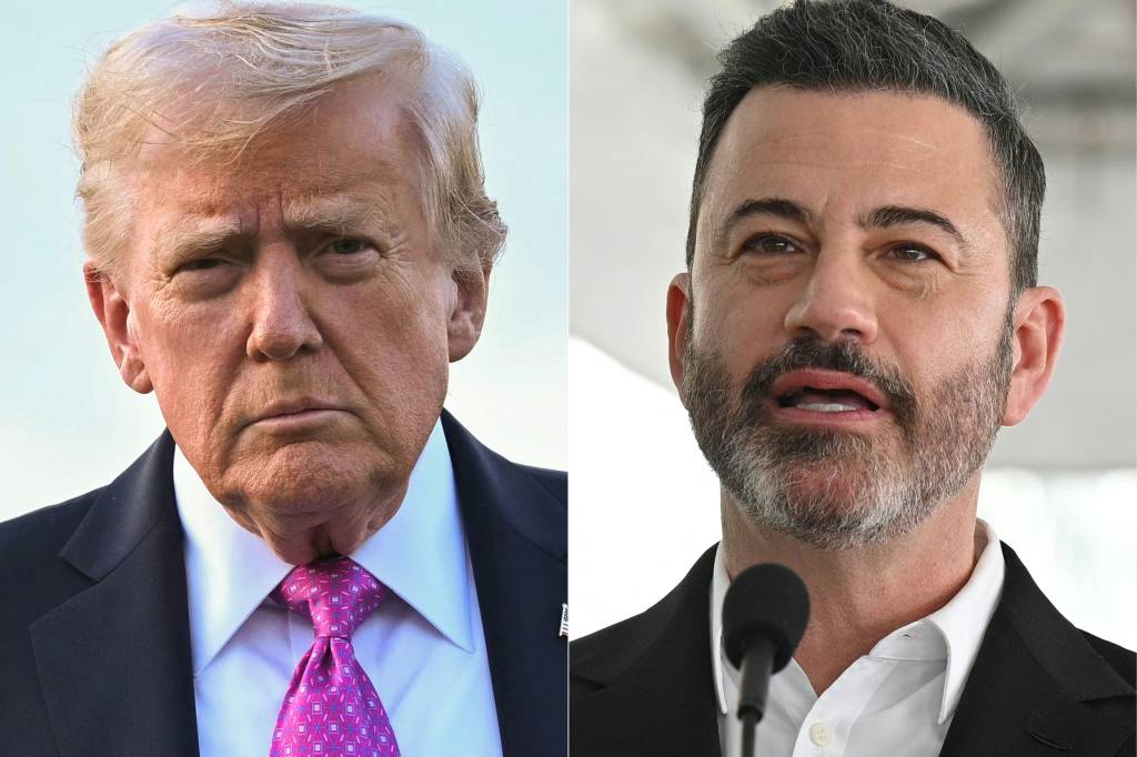 A comemoração de Trump após suspensão do programa de Jimmy Kimmel
