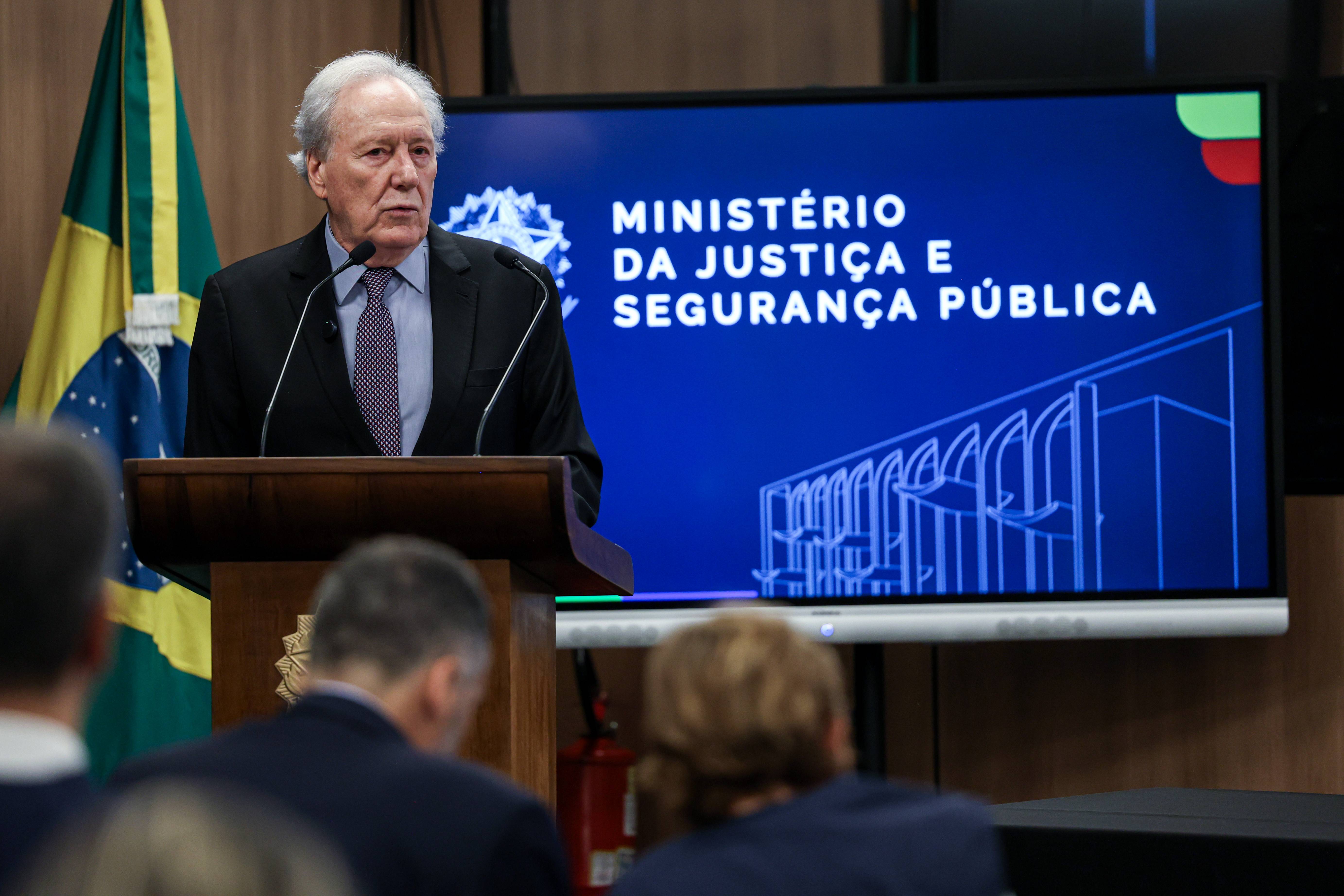 O ministro Ricardo Lewandowski (Justiça)