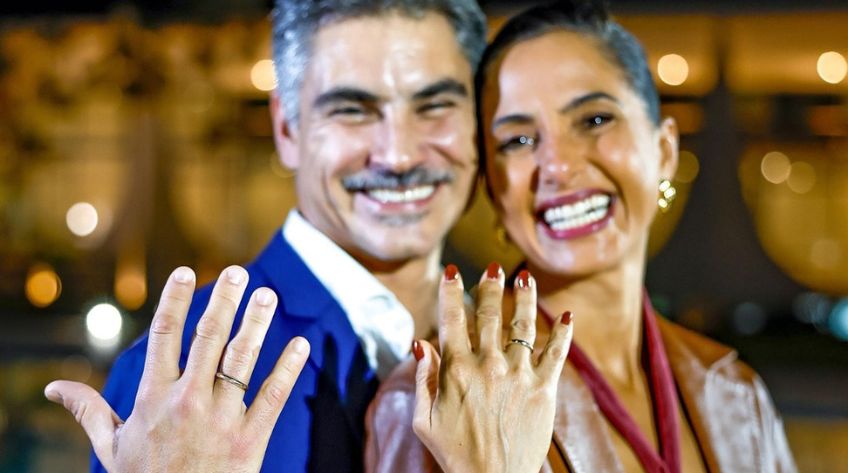 Primaveril em pleno outono? Os planos de Camila Pitanga para casamento