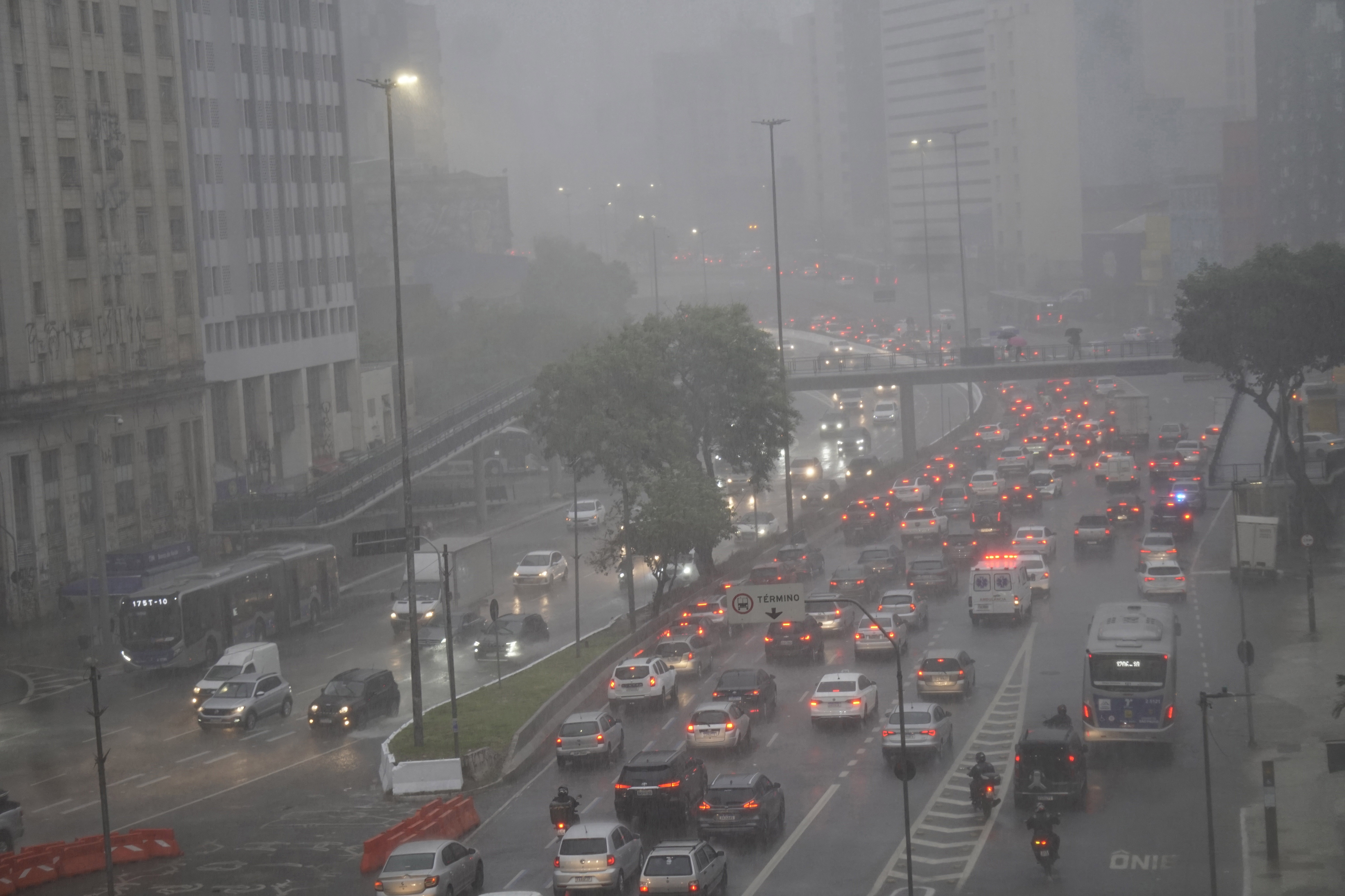 Rainy Day in Sao Paulo