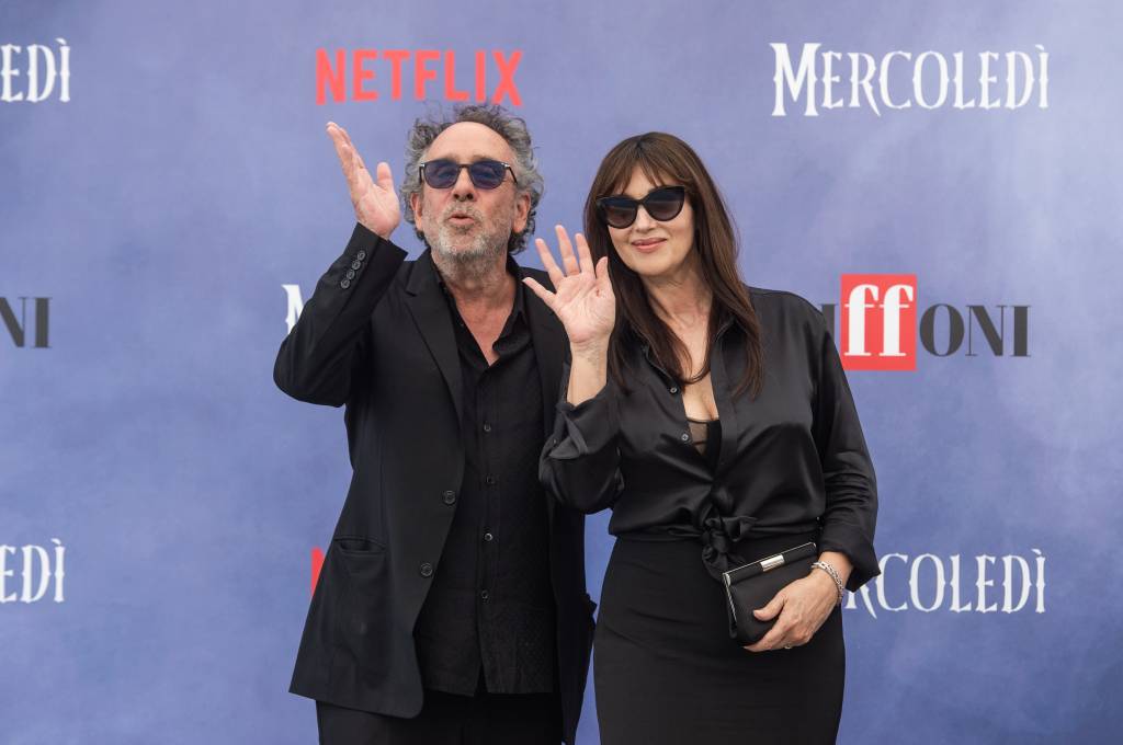 Tim Burton e Monica Belluci se separam após três anos