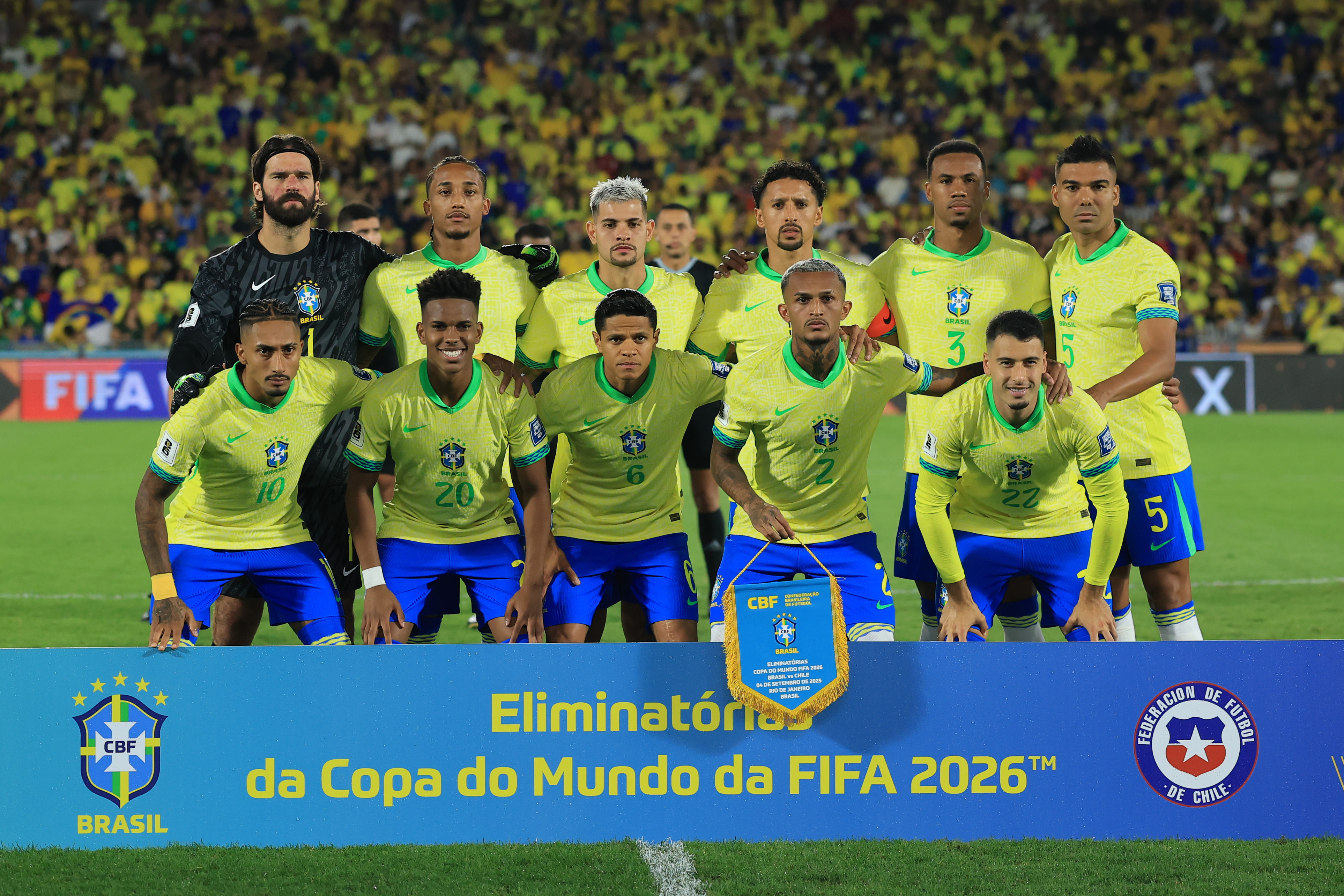 As seleções que ainda brigam por vagas nas Eliminatórias da América do Sul para a Copa