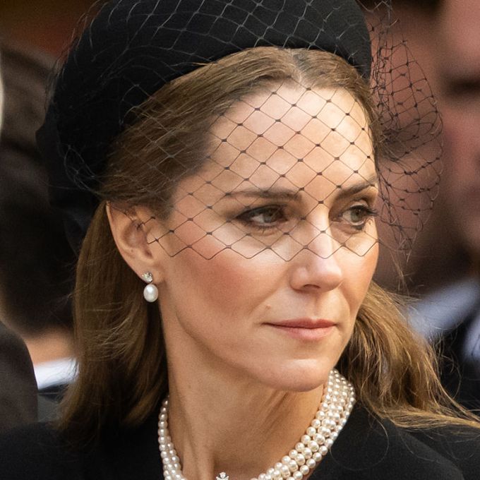 Kate Middleton e as pérolas da memória no adeus à Duquesa de Kent