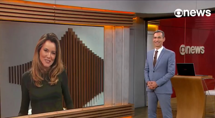 O conselho de César Tralli à sua sucessora em despedida da Globo News