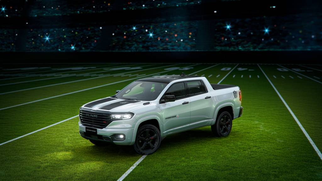 Brasil ganhará primeira edição limitada de picape em parceria com a NFL