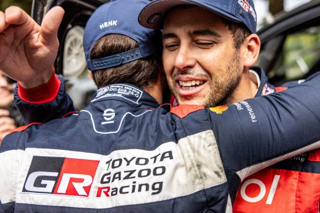 Lucas Moraes Lucas Moraes is seen at the finish line of the Rally Raid BP Portugal in Lisbon on September 28, 2025 Lisbon. PT // Kin Marcin / Red Bull Content Pool // SI202509290383 // Usage for editorial use only //
