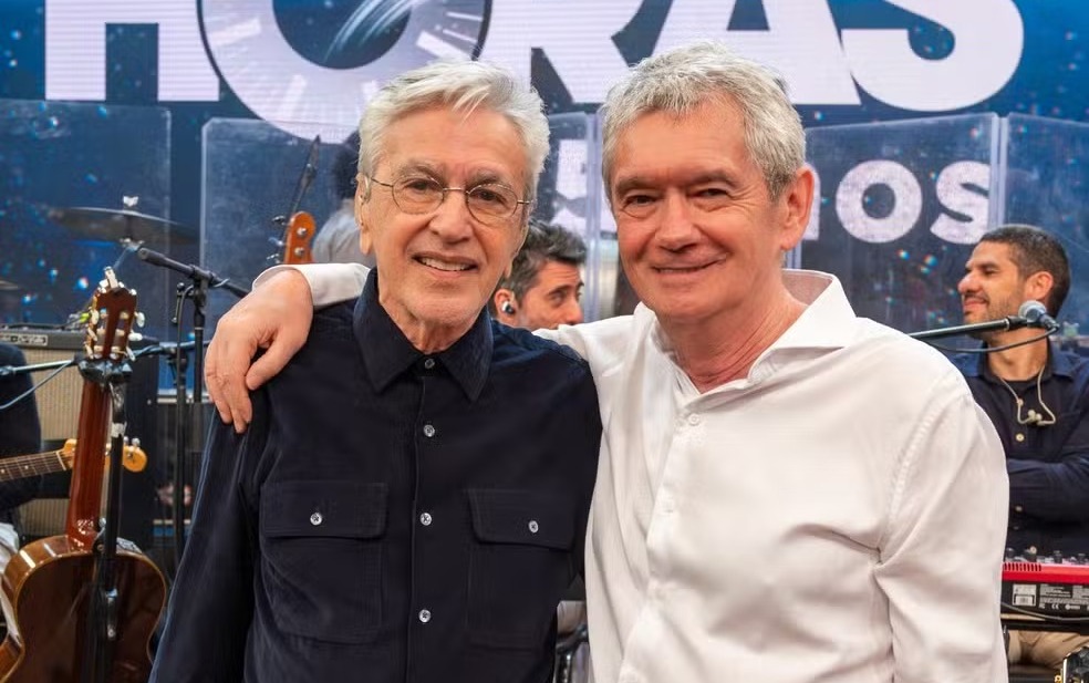 Serginho Groisman chama Caetano Veloso ao Altas Horas após frase de Silva
