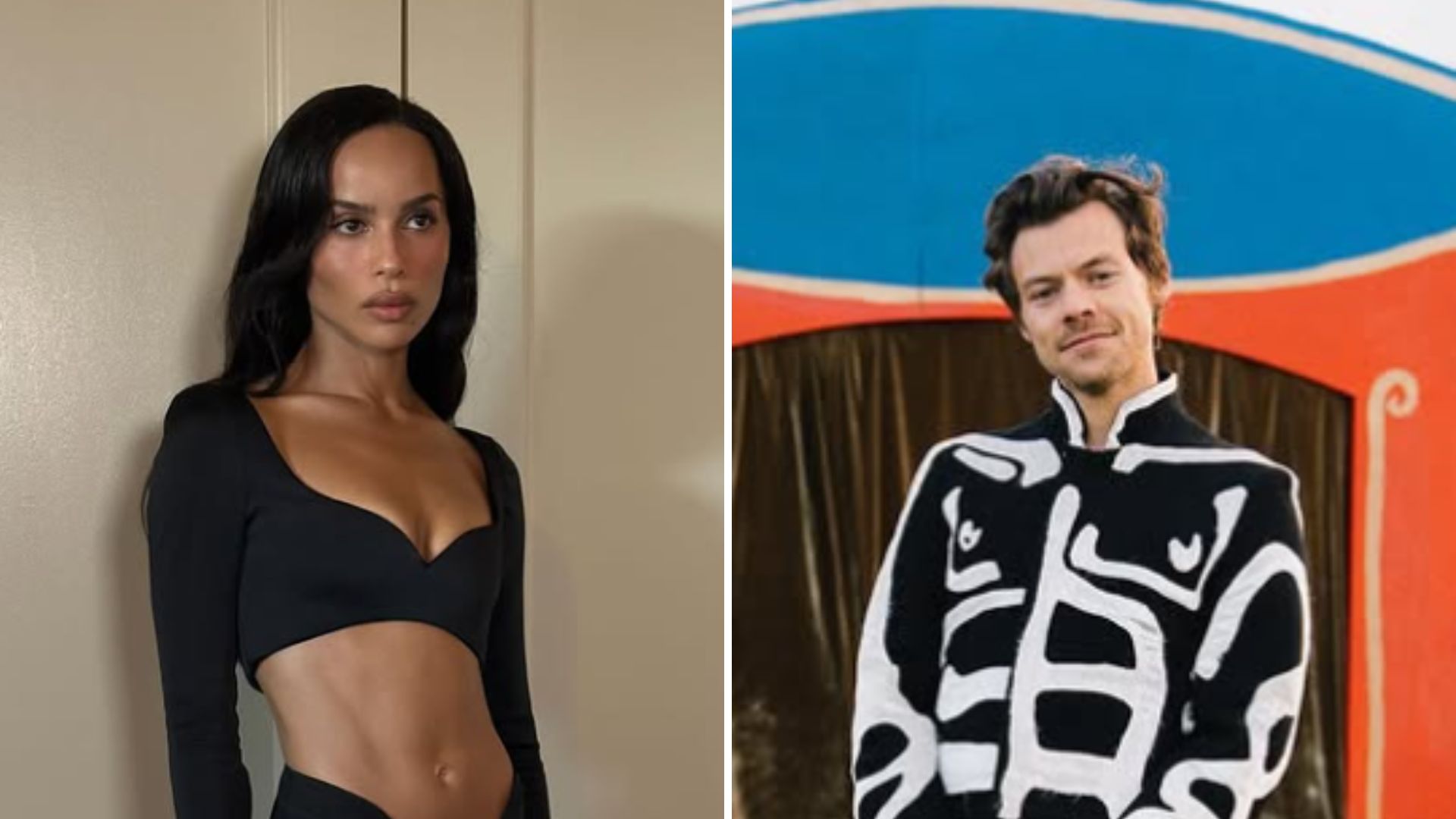 O romance de Harry Styles e Zoë Kravitz, em tour pela Itália