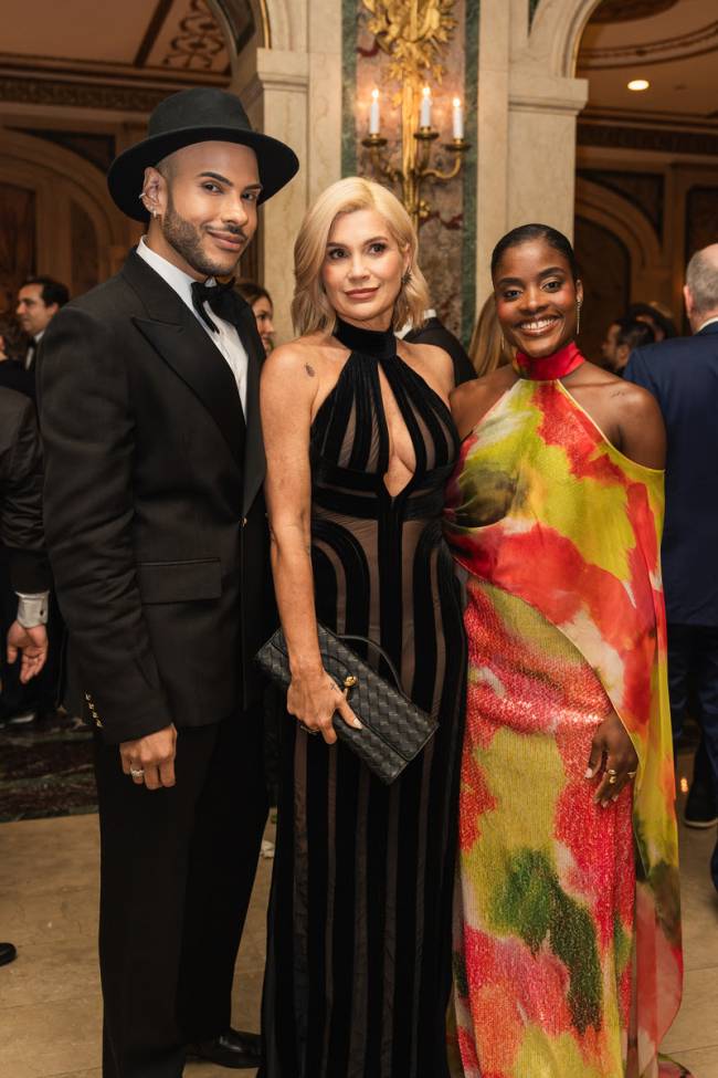 Hugo Gloss, Flávia Alessandra e Ingrid Silva