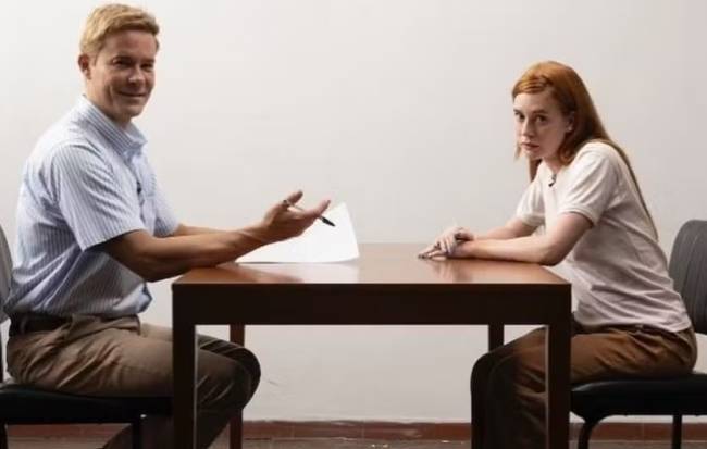 Paulo Vilhena como Gugu Liberato e Marina Ruy Barbosa como Suzane Von Ritchthofen na série 'Tremembé'