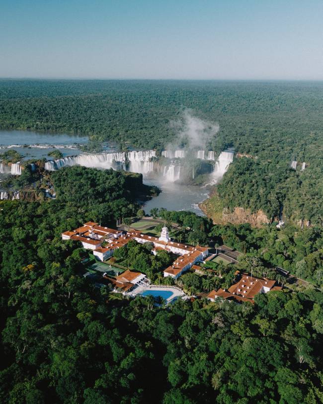 De frente para as Cataratas: o hotel do grupo Belmond é o único que fica dentro do Parque Nacional do Iguaçu