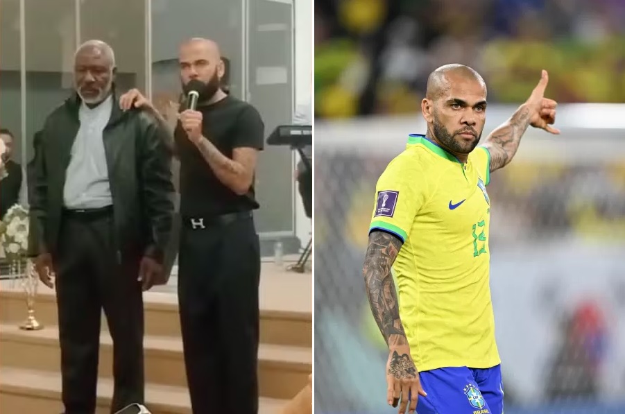 O que diz Daniel Alves ao pregar em igreja evangélica