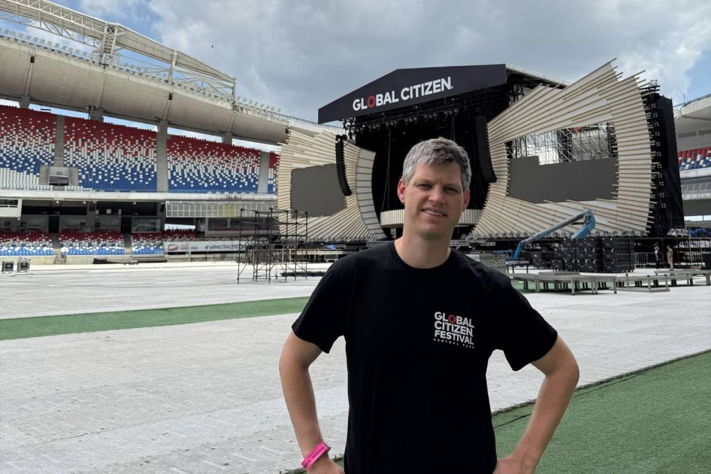 Michael Sheldrick, fundador do Global Citizen, a VEJA: ‘Queremos que o mundo apoie o Brasil’