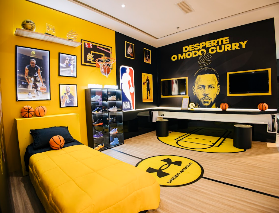 Stephen Curry “coloca rivais para dormir” em evento na NBA Store em São Paulo