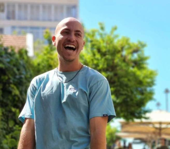 O refém Eitan Mor, 25 anos. -