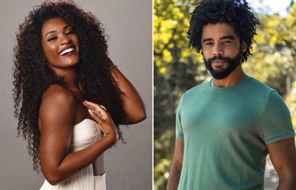 Érika Januza engata romance com Diogo Almeida