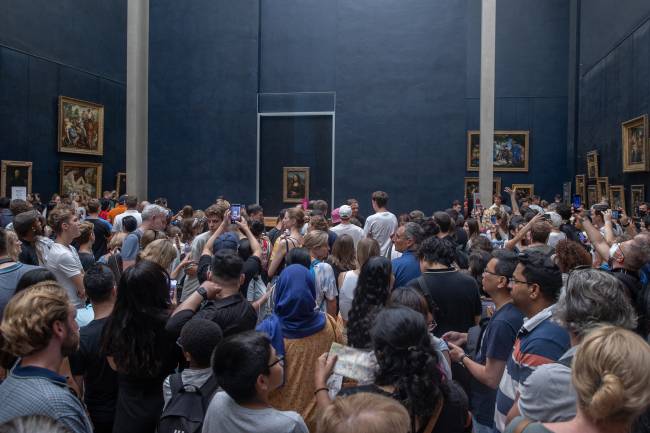 Grande reforma: as mudanças no Louvre incluem a criança de uma nova ala para abrigar a Mona Lisa