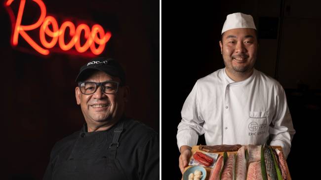 Luiz Ara&uacute;jo (Rocco) e Eric Ueda (Casa Ueda)