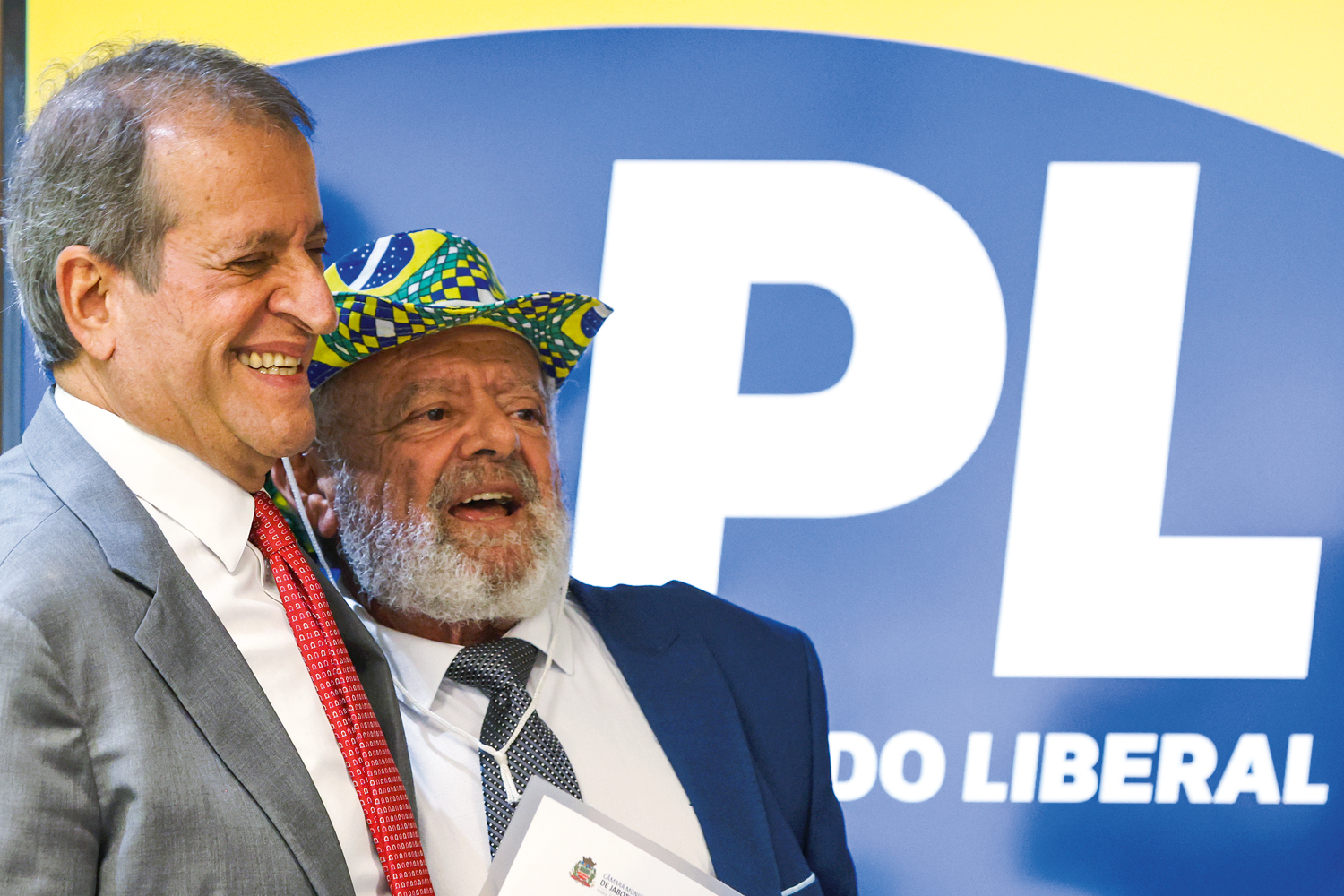 CABO ELEITORAL -&ensp;Valdemar, do PL: popularidade do ex-presidente continua alta, segundo pesquisas