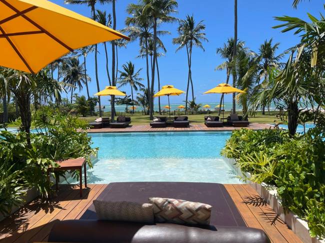 Mahré, em Alagoas: o hotel é um dos destinos paradisíacos que estão promovendo a experiência de unir dois chefs