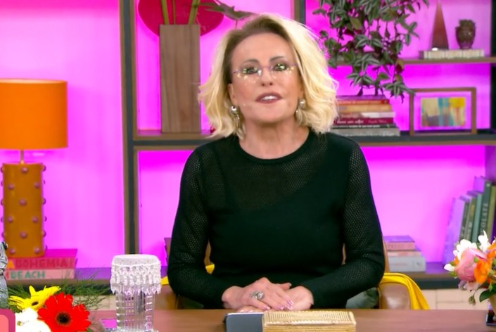 Ana Maria dá bronca ao vivo em convidado do ‘Mais Você’