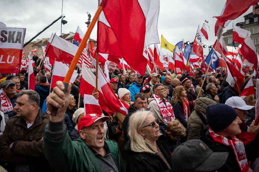 Direita vai às ruas na Polônia contra acordo UE-Mercosul e imigração