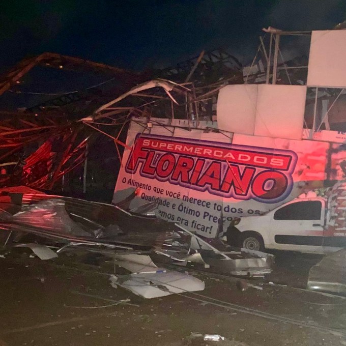 Ventos de tornado no Paraná ultrapassaram os 250 km/h