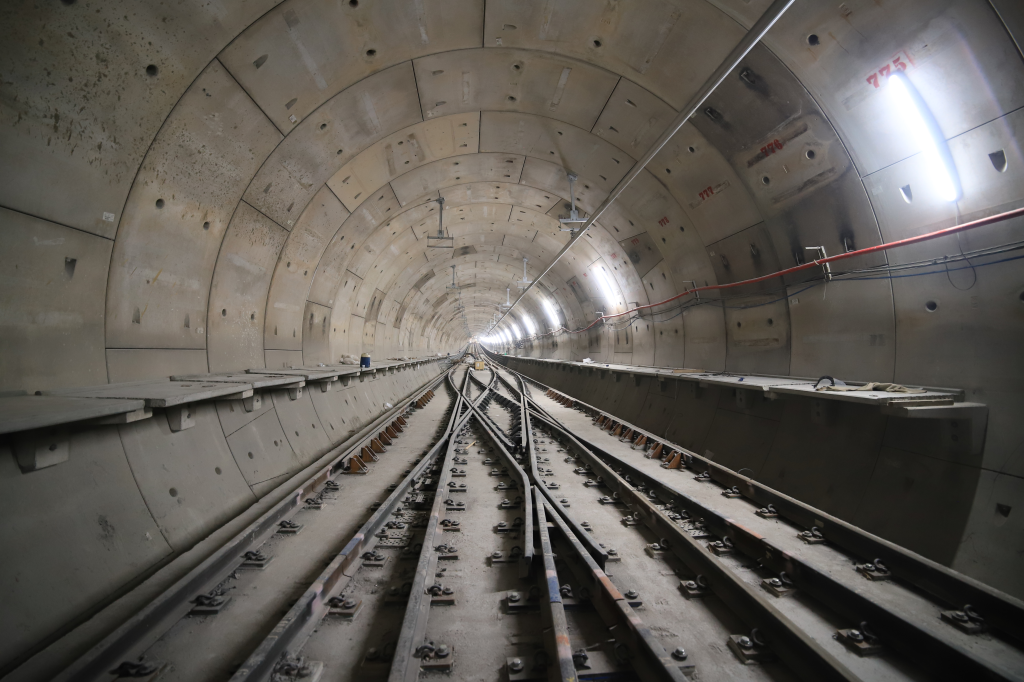 Primeira estação da nova linha de metrô de SP está 90% pronta