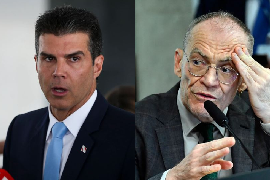 Helder Barbalho e Fabiano Contarato participam de programa de VEJA