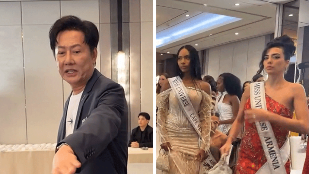 O protesto das candidatas ao Miss Universo após bola fora de apresentador
