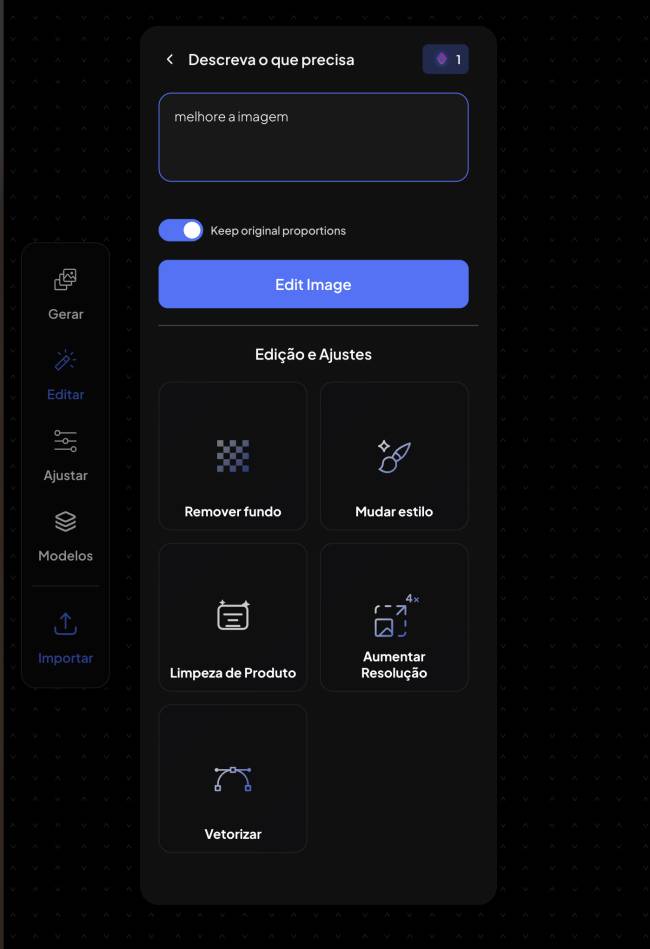 FACILIDADE - Interface da Aurya: sem complicação, para usuários que precisam de soluções rápidas -