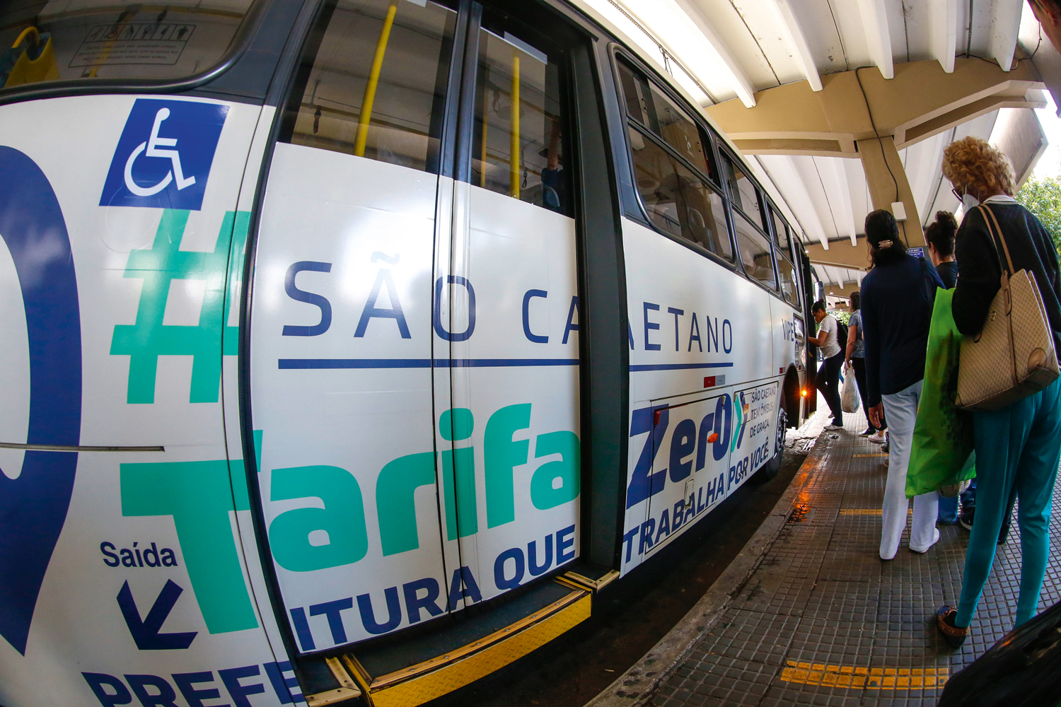 Programa Tarifa Zero: lan&ccedil;ado pela prefeitura de S&atilde;o Caetano h&aacute; dois anos, viagens de &ocirc;nibus gratuitas para todos os usu&aacute;rios