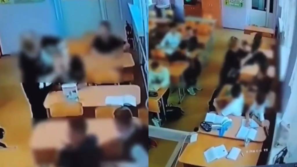 Professora é investigada na Rússia após golpear aluno com cadeira e tapar boca de outro com fita