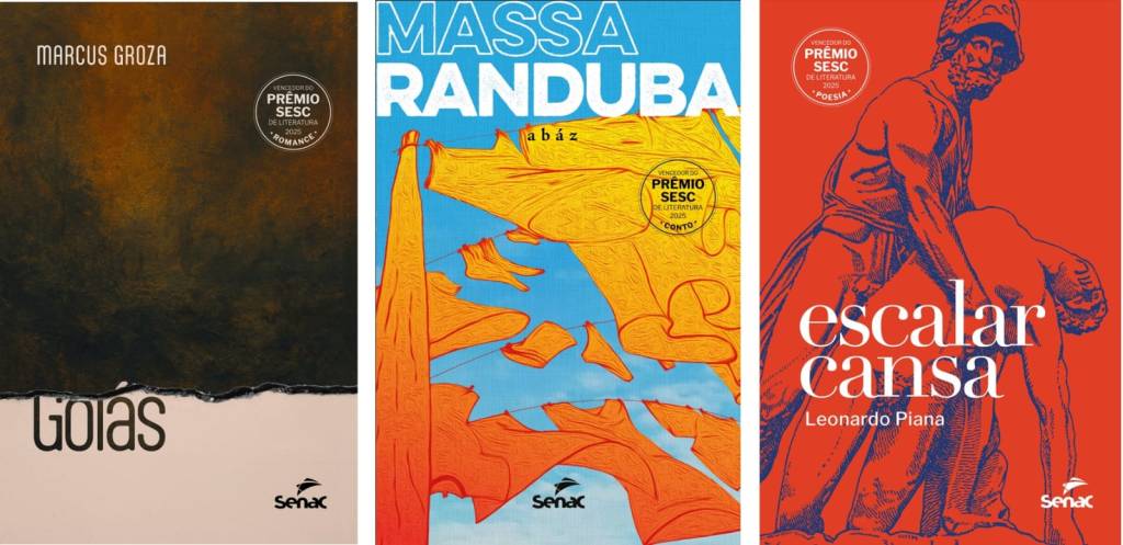Prêmio Sesc de Literatura divulga capas dos livros vencedores de 2025