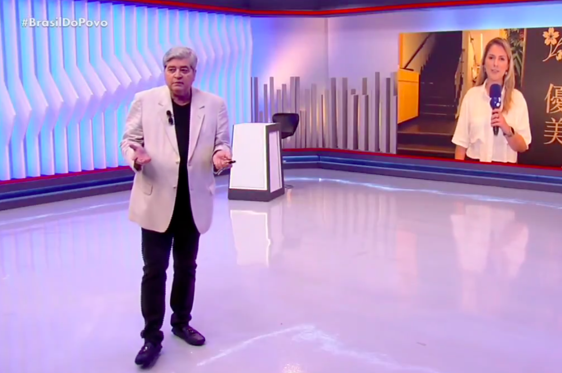 O motivo da bronca que Datena deu ao vivo na produção da RedeTV!