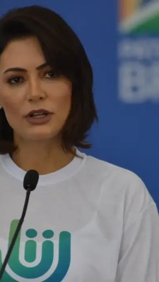 Michelle Bolsonaro, ex-primeira-dama e esposa do ex-presidente Jair Bolsonaro