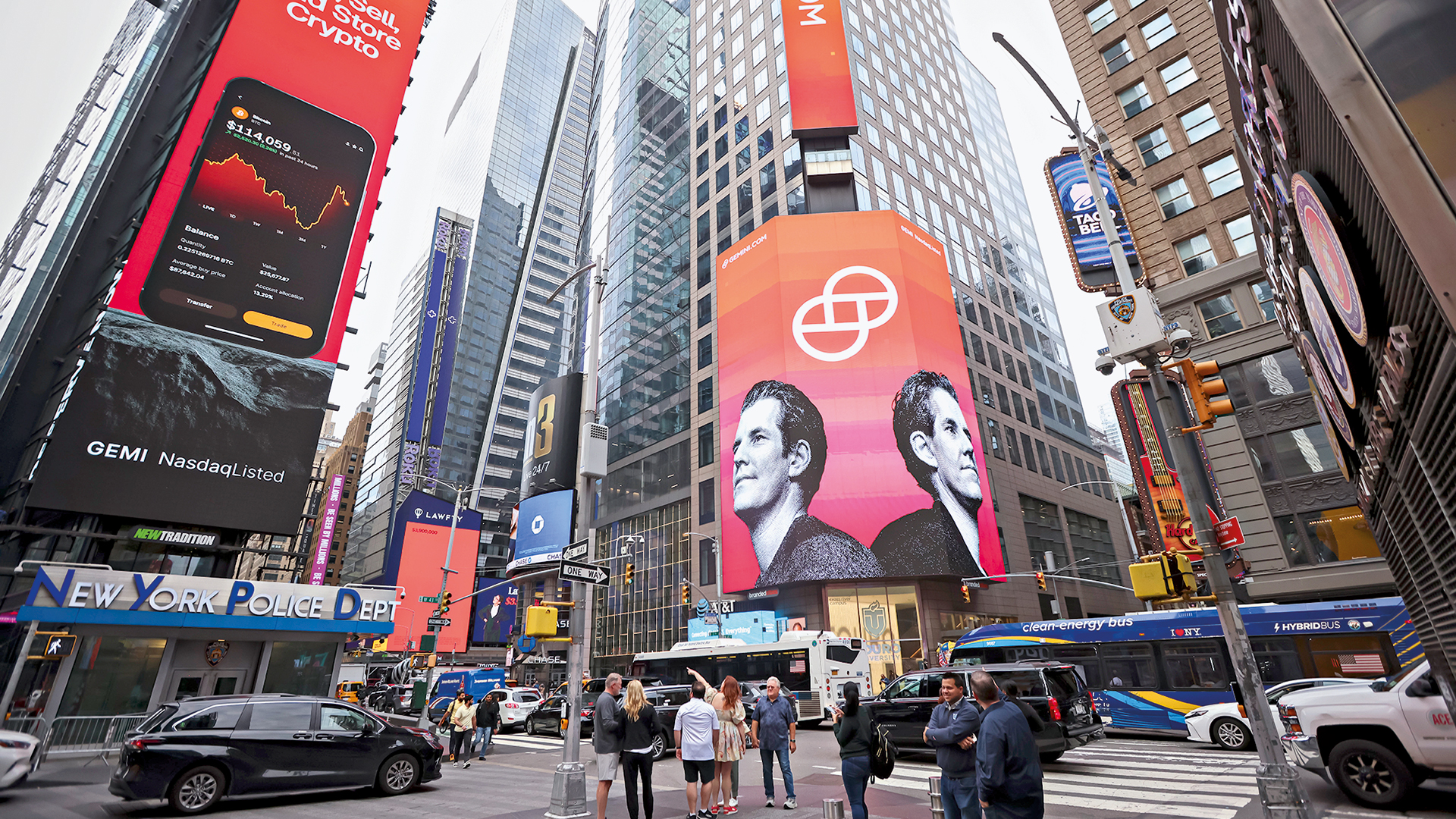 Painel da Nasdaq: menos da metade das ações que compõem o índice subiu, de fato, em 2025