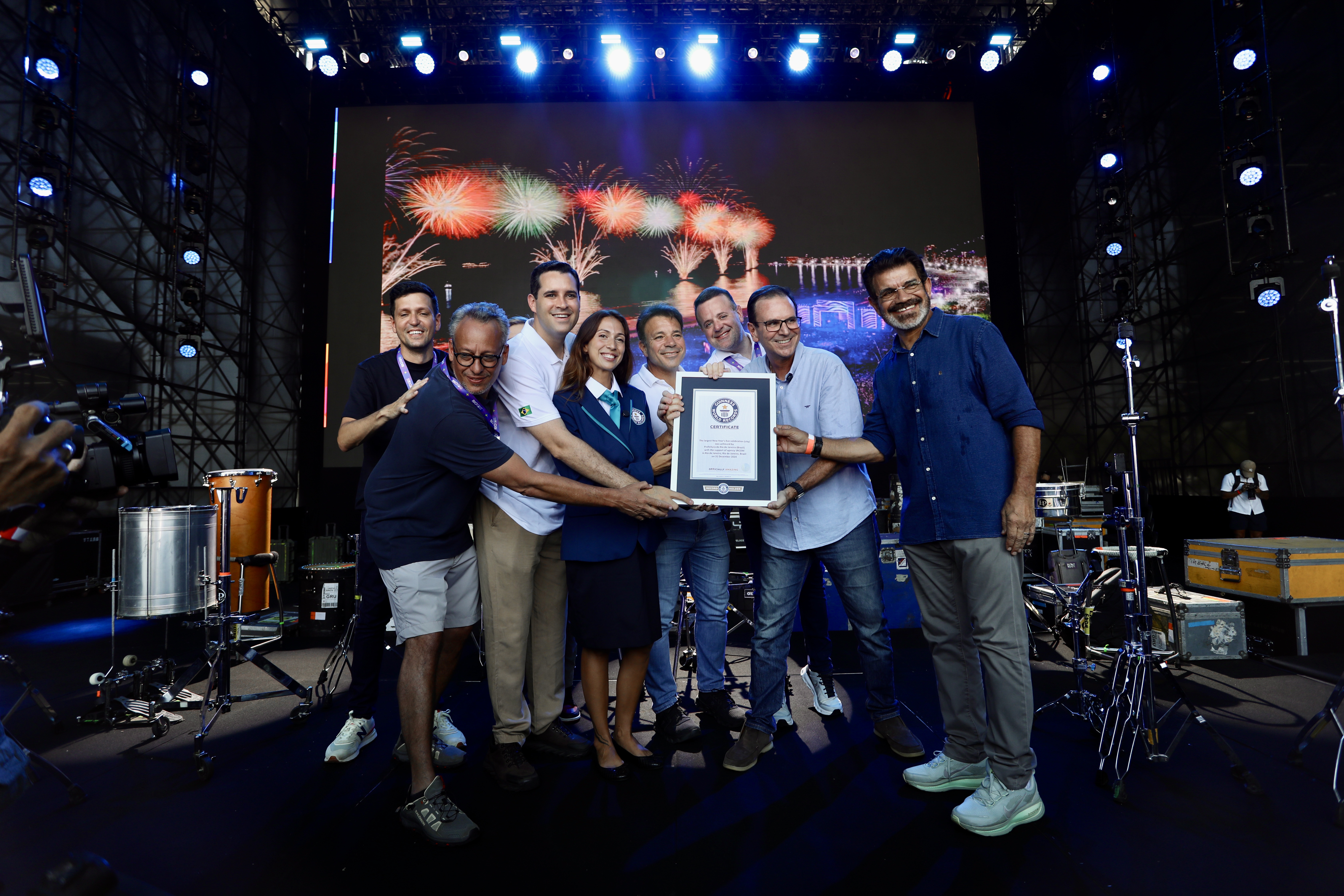 Guinness World Records reconhece o Réveillon carioca como o maior do mundo