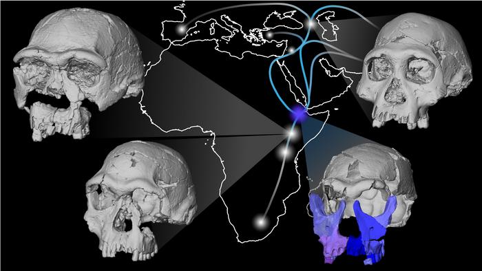 migração humana fora da africa