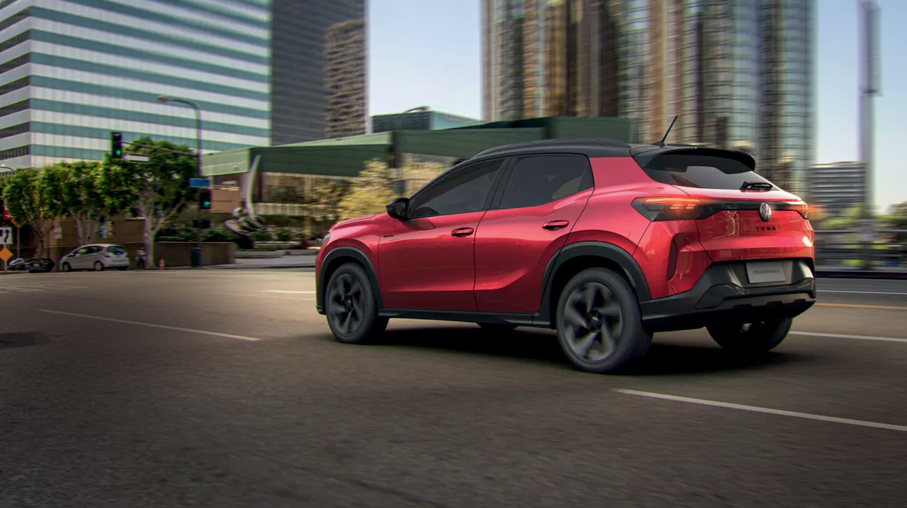 L&Iacute;DER -&ensp;O novo Volkswagen Tera: modelo foi o mais vendido em outubro e novembro de 2025