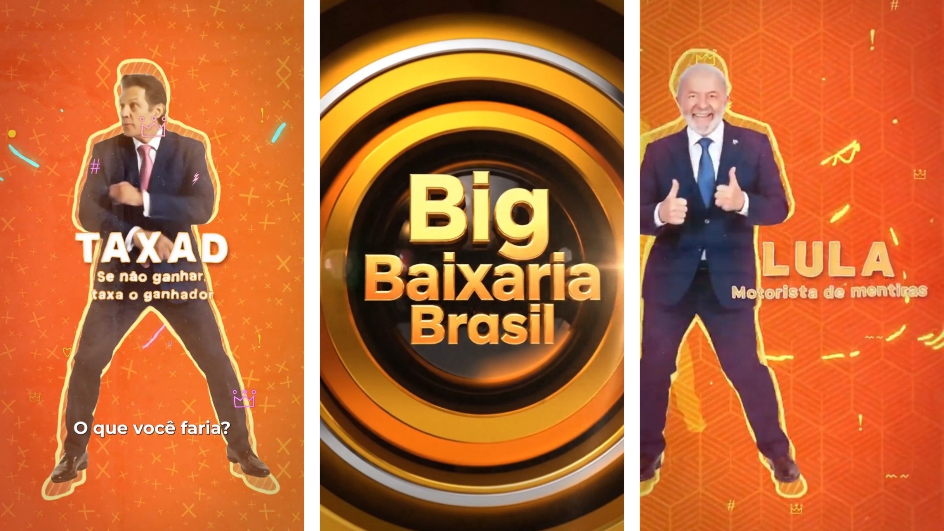 PL faz paródia do BBB com Lula e governistas: ‘Big Baixaria Brasil’