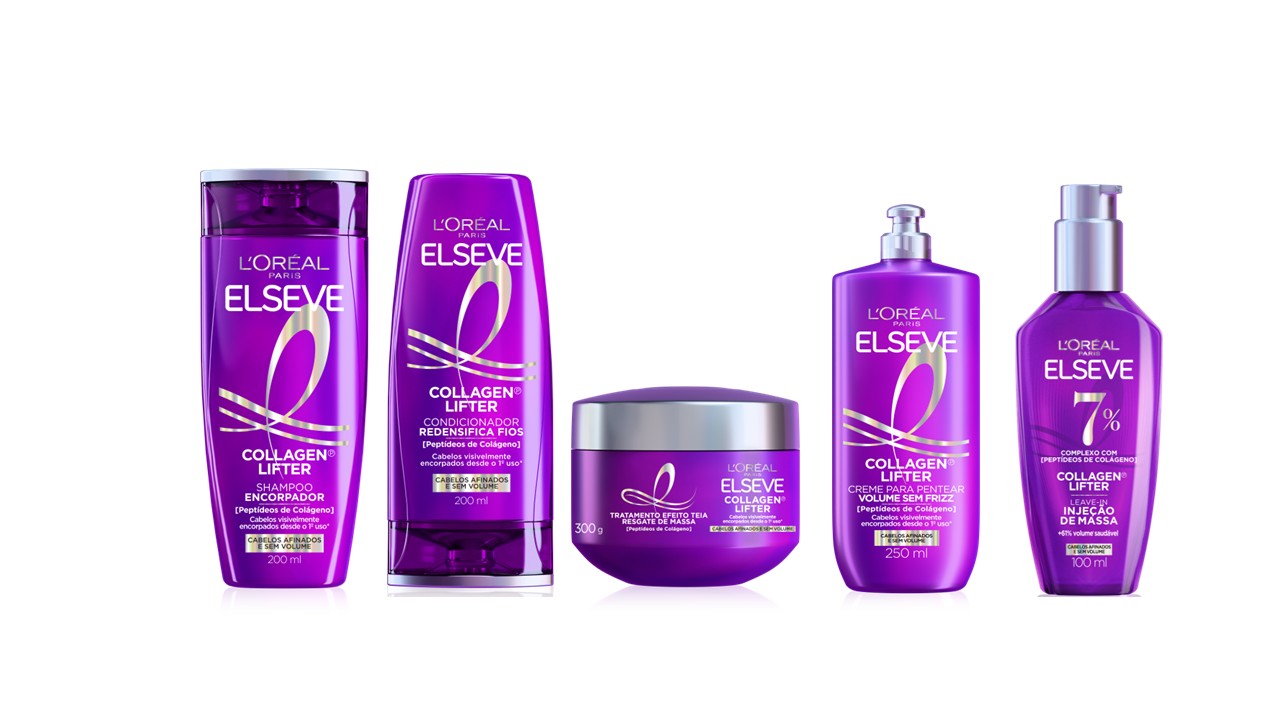 L’Oréal Paris aposta em colágeno para fortalecer liderança de Elseve no mercado brasileiro