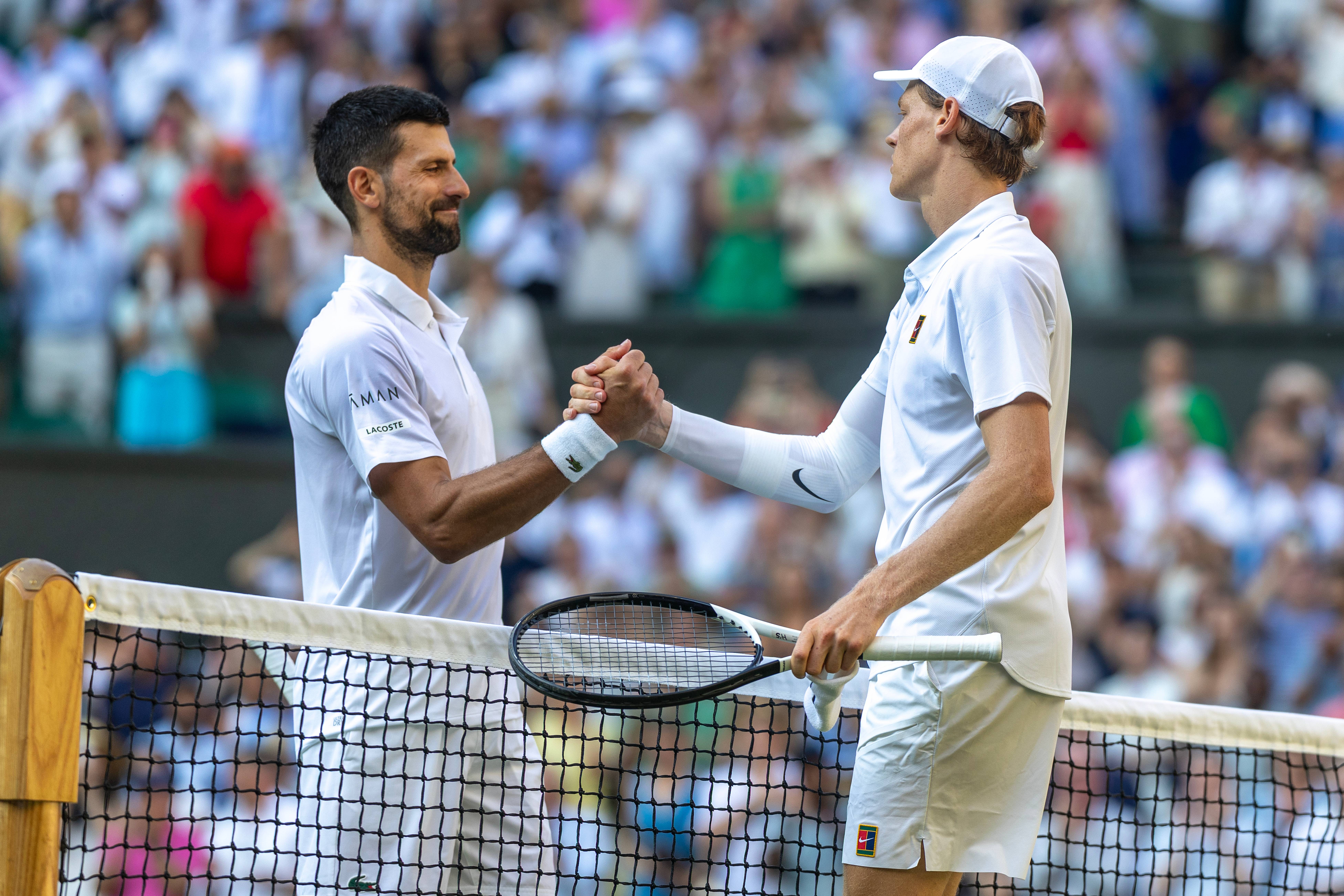Sinner x Djokovic em Wimbledon: horário e onde assistir