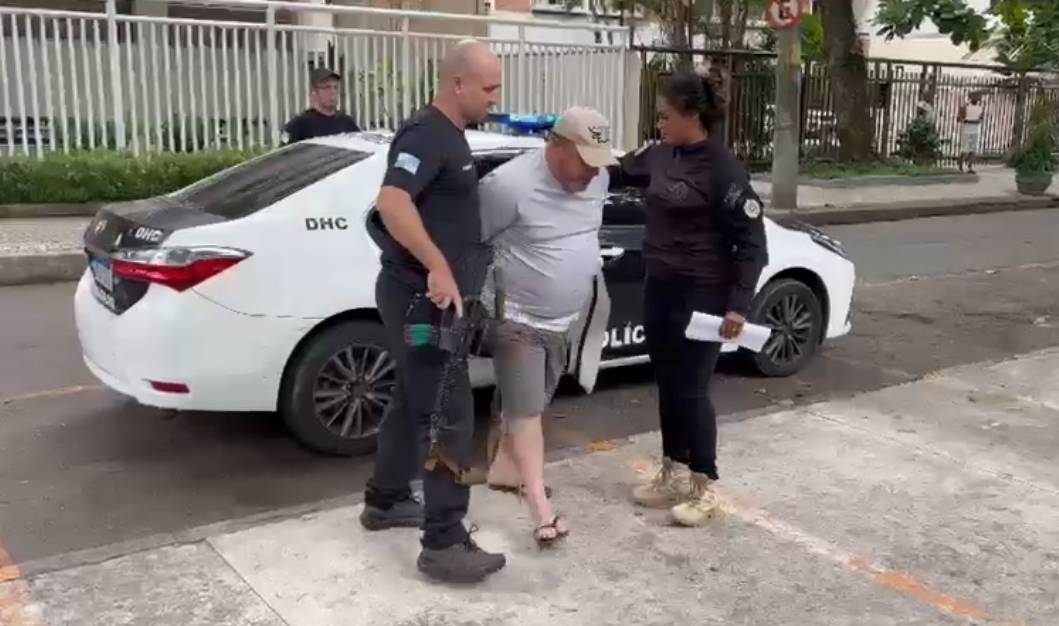 O ex-PM Daniel Rodrigues Pinheiro, preso no dia 8 de janeiro acusado de chefiar a equipe de seguranças de Rogério Andrade