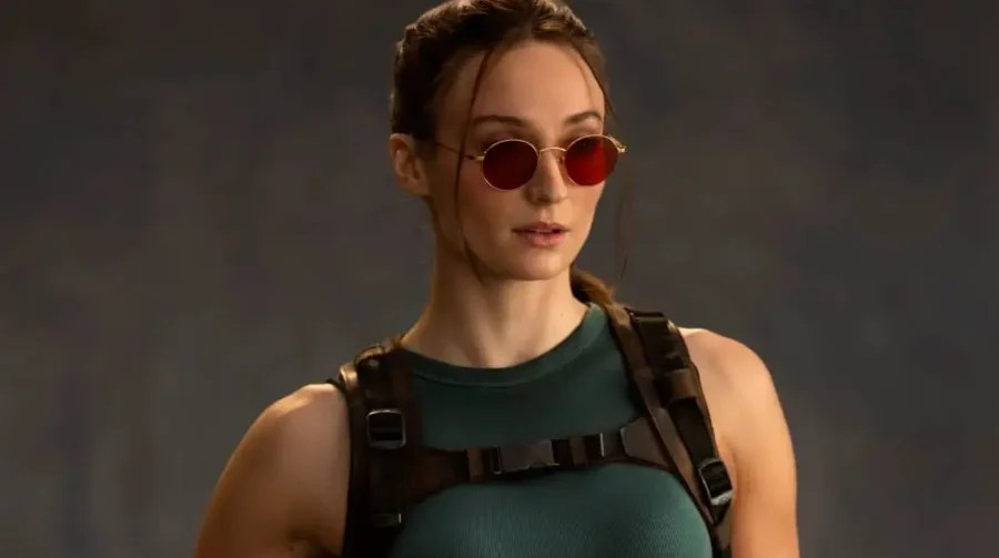A lesão de Sophie Turner que ameaça série multimilionária de Tomb Raider