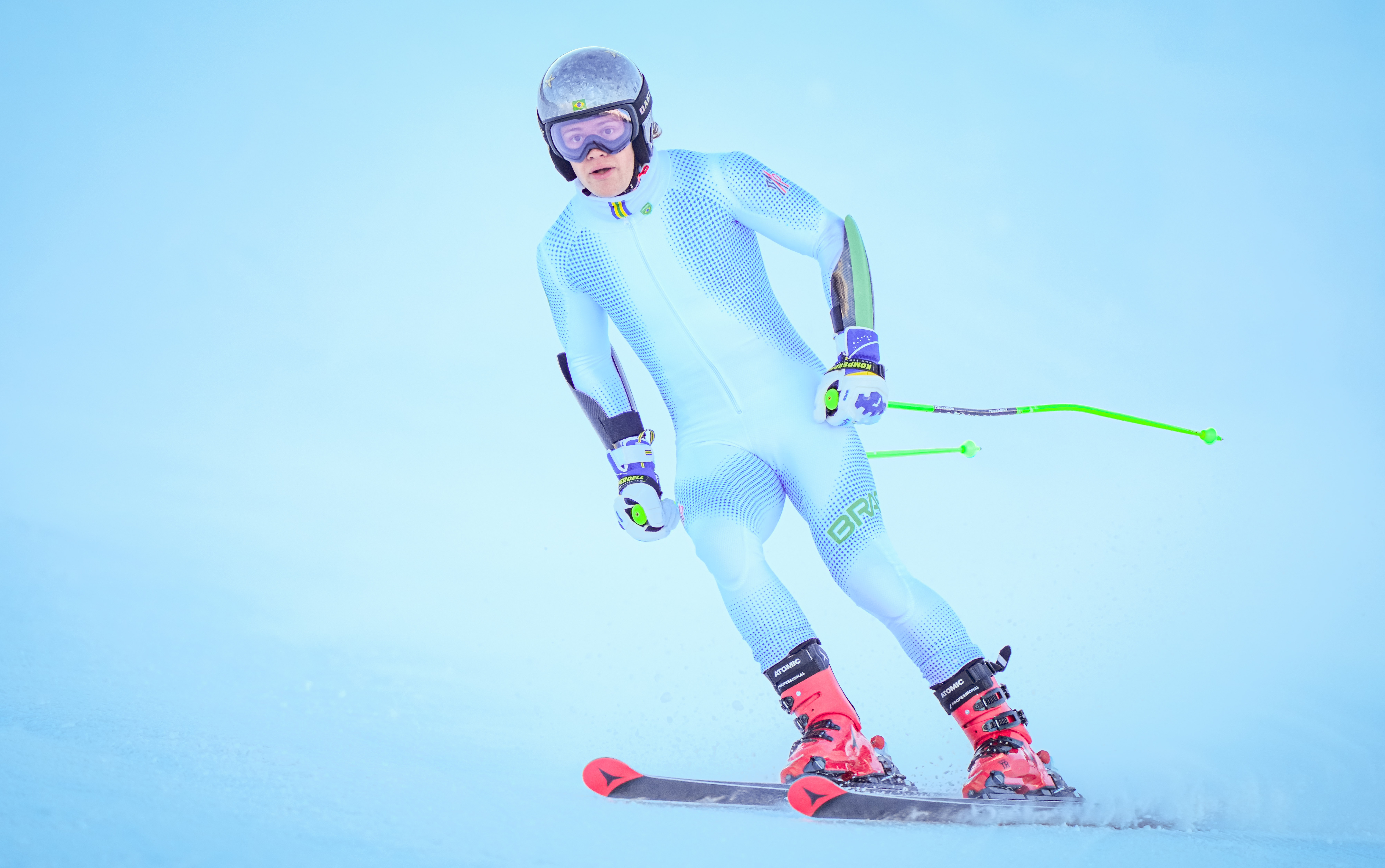 A trajetória de Lucas Pinheiro Braathen, ouro brasileiro na Olimpíada de Inverno em Milão-Cortina
