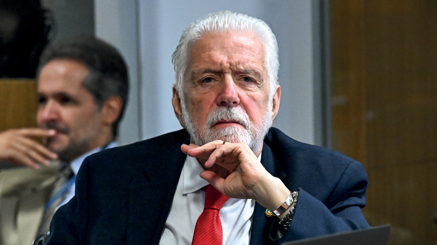 Comiss&atilde;o de Assuntos Econ&ocirc;micos (CAE) promove audi&ecirc;ncia p&uacute;blica interativa para instruir o PL 1.855, de 2022, que &iquest;institui a Pol&iacute;tica Nacional para o Desenvolvimento da Economia da Biodiversidade (PNDEB)&iquest;. Senador Jaques Wagner (PT-BA) &agrave; bancada. Foto: Jefferson Rudy/Ag&ecirc;ncia Senado