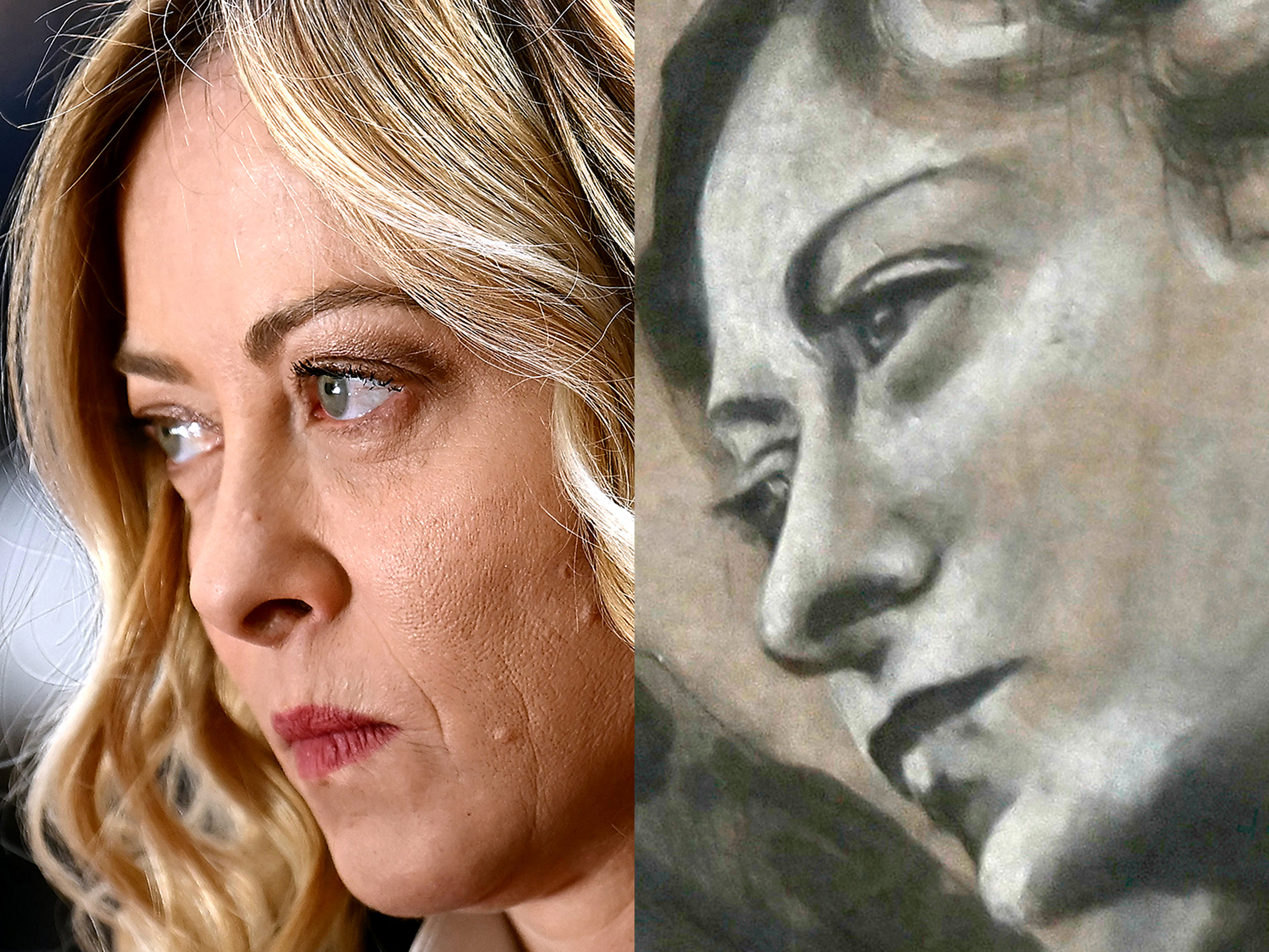 Pintura de anjo em igreja gera polêmica na Itália por comparações com premiê Meloni