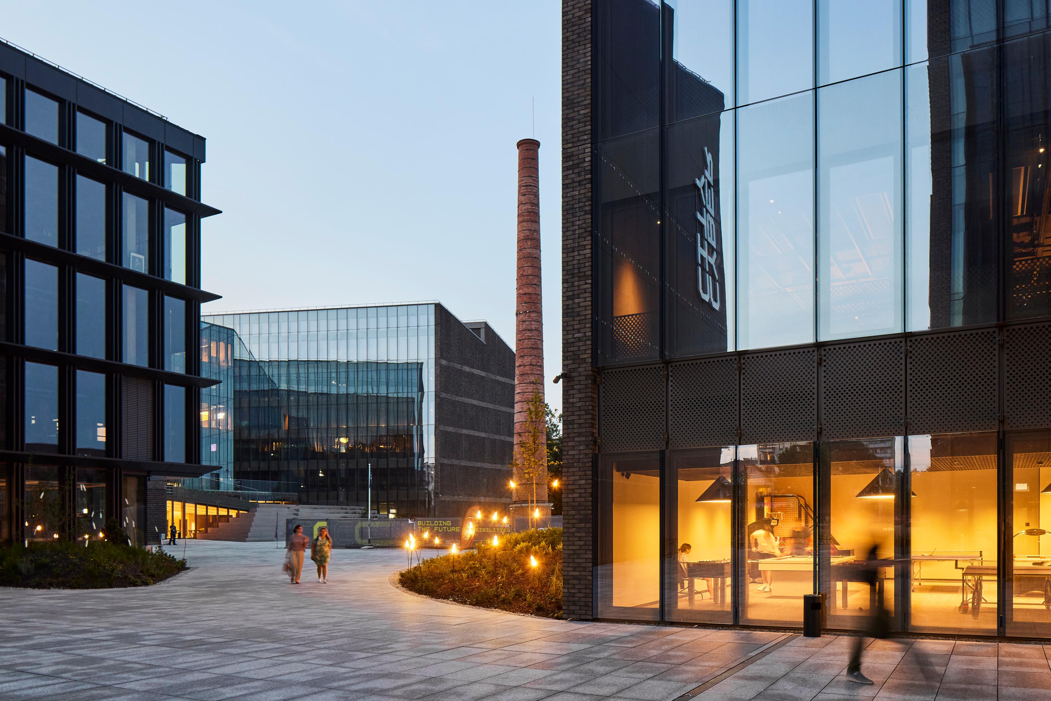 Cyber City, antiga área industrial de Vilnius que concentra startups