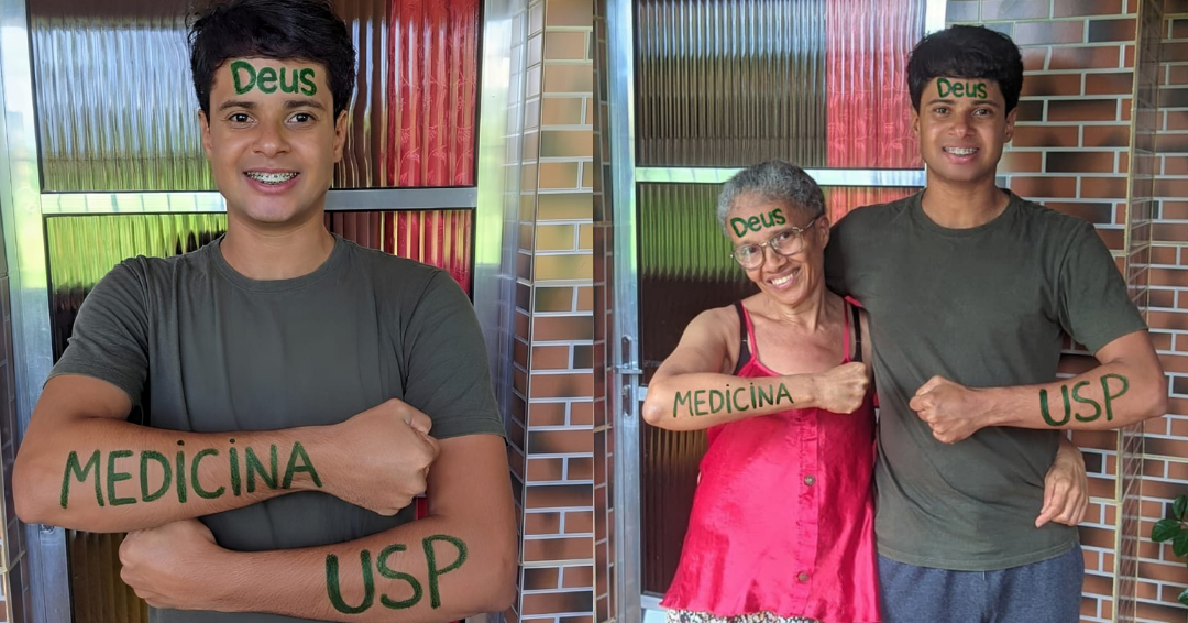 Filho de doméstica e pedreiro: a estratégia do 1° lugar em Medicina na USP para chegar ao pódio